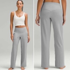 Lululemon Align Wide Leg High Rise 31” Rhino Grey